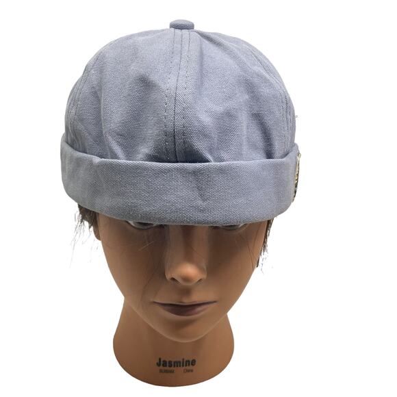 Denim Supplies Dry Goods Supplies Hat Mens Brimless Gray Adjustable - Picture 9 of 9